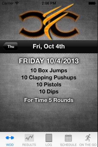 WODFit Global (Free - iAd Supported App) screenshot 4