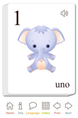 iCan Count in 10 Languages - Talking 123 Flashcards with Animal Sounds screenshot 2