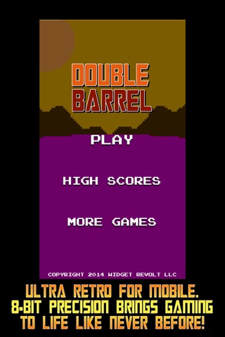 Double Barrel - Ultra 80s Arcade Shooter screenshot 2