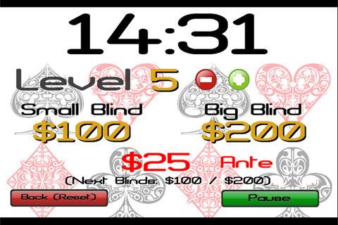 Easy Poker Timer FREE screenshot 3