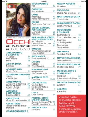 Occhi lo sfogliatore screenshot 4