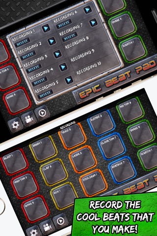Epic Beat Pad - Awesome Sound Program Machine and Music Maker App (FREE) screenshot 3