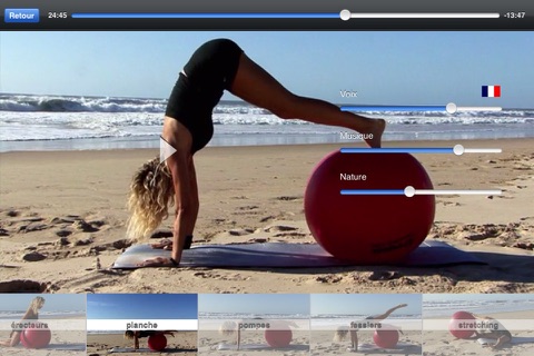 Swiss ball pilates Lite screenshot 3