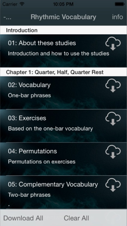 Rhythmic Vocabulary For All Instruments : Fundamental Studies