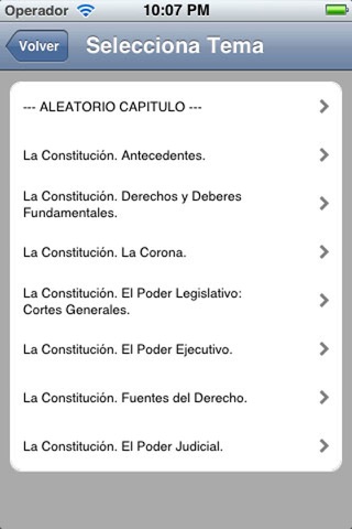 Test LITE General de Oposiciones screenshot 2