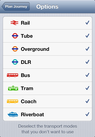 Tube Tamer - London Transport Journey Planner screenshot 2