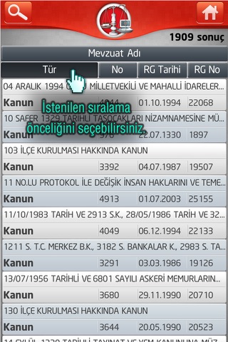 UYAP Mobil Mevzuat screenshot 3