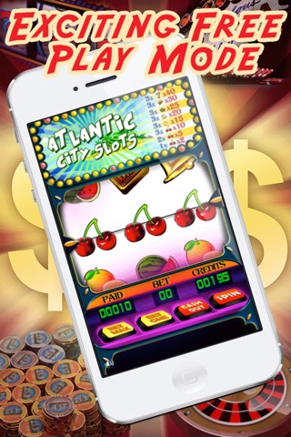 Atlantic City Slot Machine - The Lucky Ace 777 High Roller Casino Edition screenshot 3