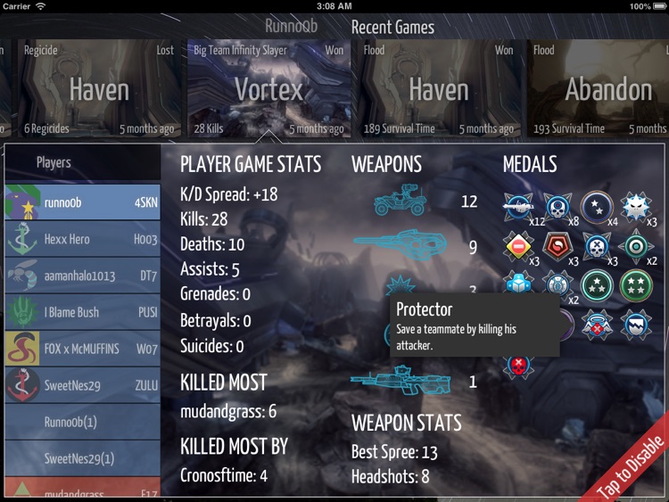 Spartan Stats HD screenshot-4