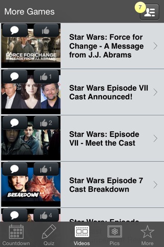 Countdown - Star Wars: Episode VII Edition screenshot 2