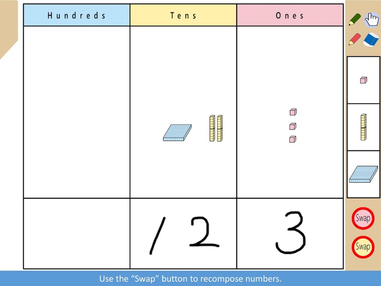 Digital Block for Place Value