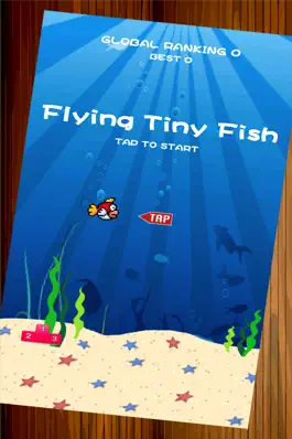 Game screenshot Flying Tiny Fish - The Adventure Of A Tiny Bird Fish hack