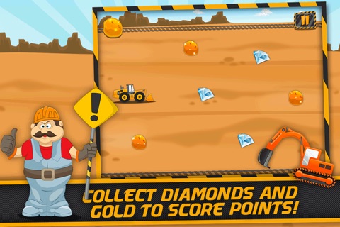 Mining Dump Truck, Bulldozer, Loader & Excavator Heavy Machine Racing Challenge Madness - by Top Free Fun Games screenshot 3
