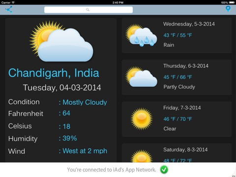 Weather Forecast screenshot 3