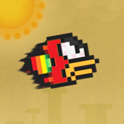 Flap The Wings Colored Bird - Addictive Impossible Game icon