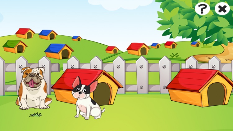 A Dog Learning Game for Children: Learn and play for nursery school