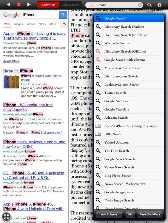 Thesaurus Editor HD