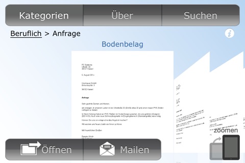 Vorlagen für Pages screenshot 2