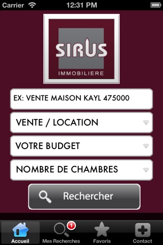 SIRUS Immobilière screenshot 2