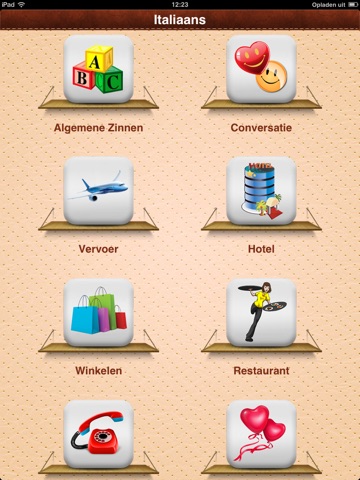 iTalk Italian: Conversation guide - Learn to speak a language with audio phrasebook, vocabulary expressions, grammar exercises and tests for english speakers HD screenshot 3