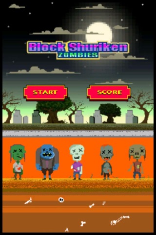 Block Shuriken Zombie screenshot 3