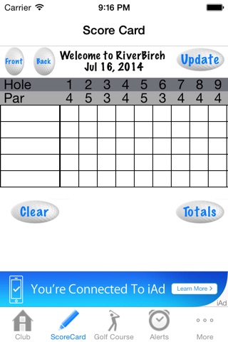 River Birch Golf Course screenshot 2