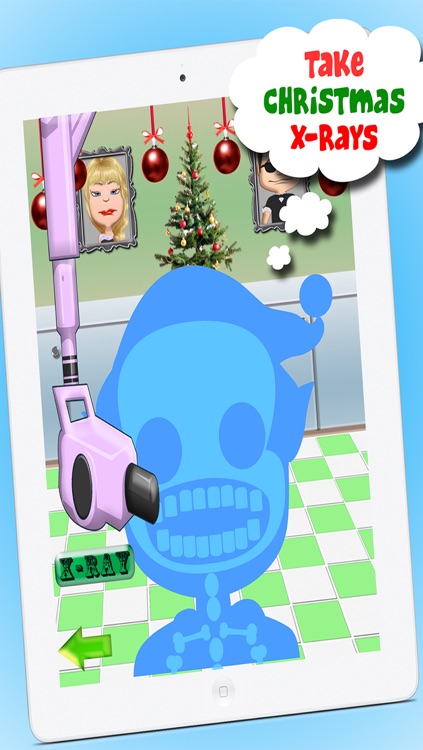 Christmas Dentist Office Salon Makeover Story - Fun Free Doctor Nurse Kids Games for Boys and Girls