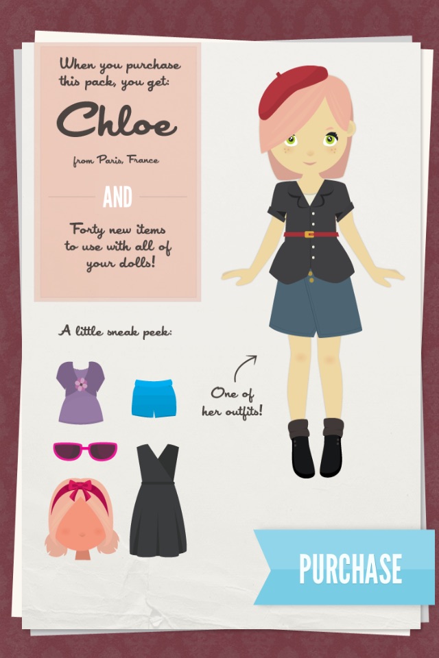 Pickle's Paper Dolls Lite screenshot 3