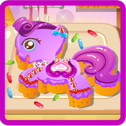 Pony Cake Maker Icon