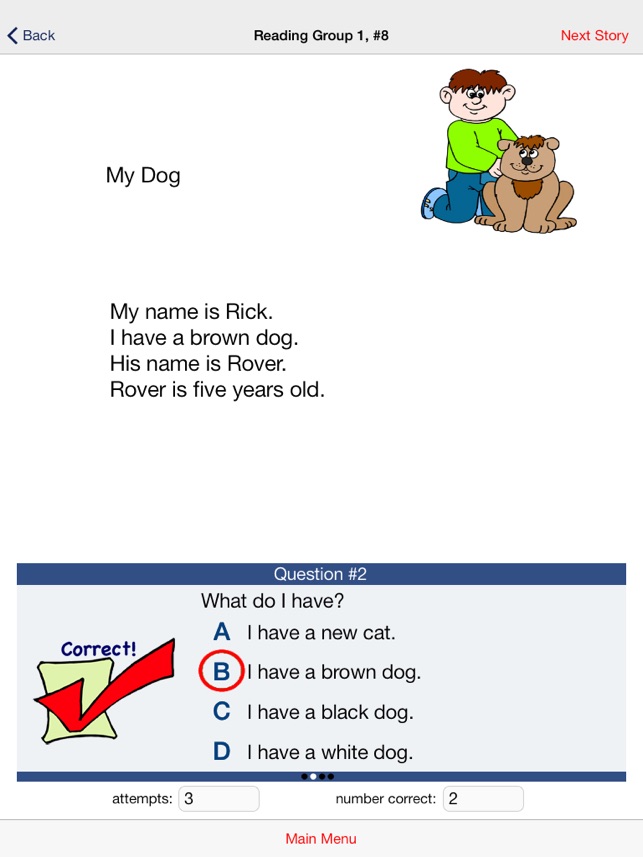 Reading Comprehension: Grades k-1, free(圖2)-速報App