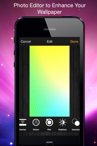 Let It Glow: Design Lock & Home Screen Theme Wallpaper for iOS 7 with Photo Editor screenshot 4
