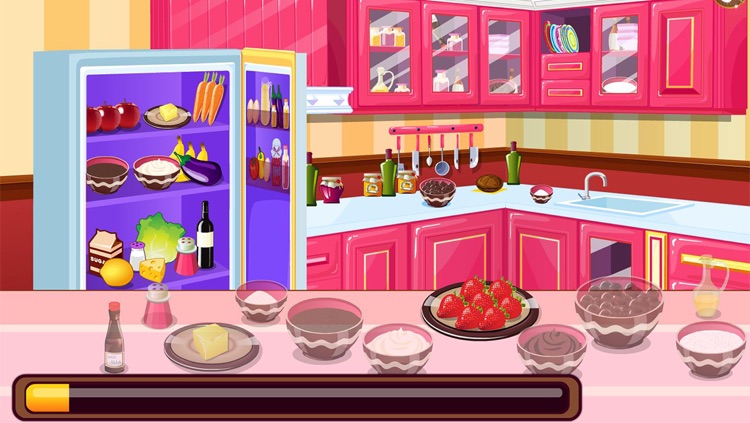 Ice cream cake maker - Cook a delicious cake and add Ice cream on top.