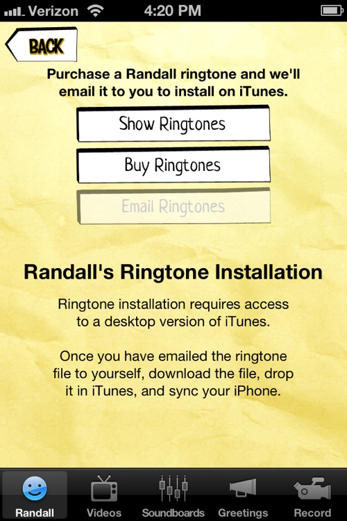 Honey Badger Free Official App of Randall the Outrageous Narrator screenshot-3