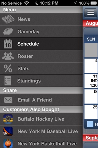 Buffalo Football Live screenshot 4