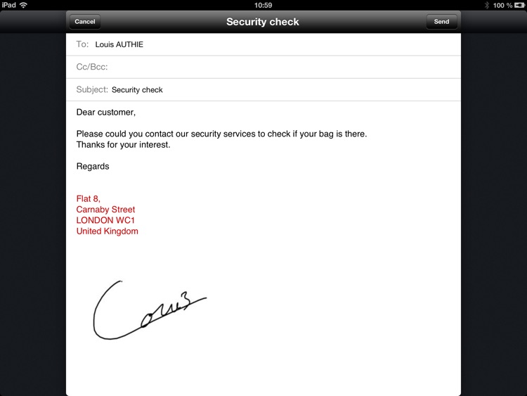 Sign my emails