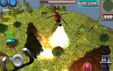 Great Heroes - Fire Helicopter screenshot 2