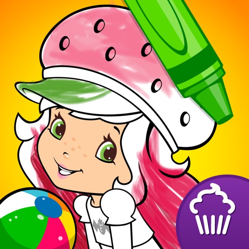 Strawberry Shortcake Jumbo Coloring Book iOS App