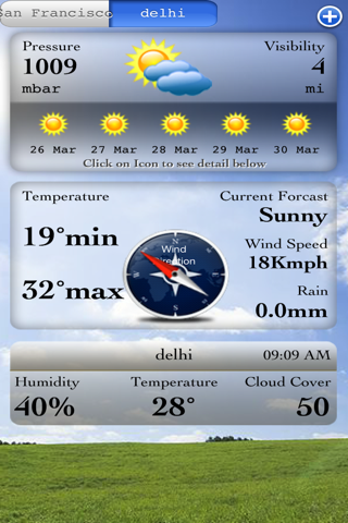 Weather watch + screenshot 2