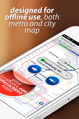 Hamburg Bahn Offline Map screenshot 2