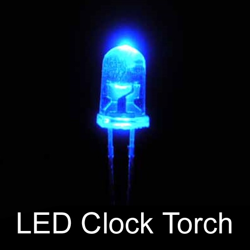 LED Clock plus Free Torch Light Flash