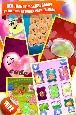 Make Candy - Sweet Interactive Saga of Fair Food Cooking and Dessert Cake Pop Maker for Kids screenshot 4