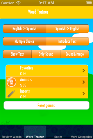 Aprender Inglés para Niños: Memorizar Palabras Inglesas - Gratis screenshot 3