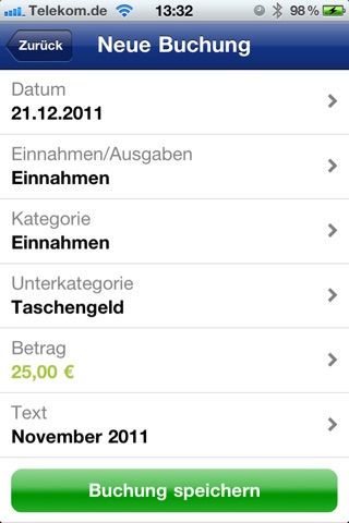 VSB Taschengeldplaner screenshot 3