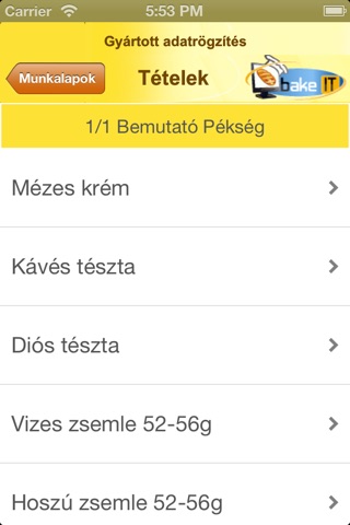 bakeIT Mobil screenshot 2