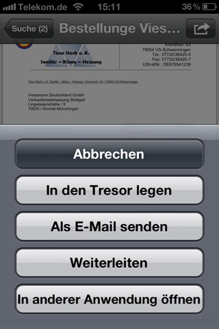 doculife® Mobile Client screenshot 3