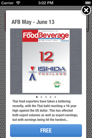 Asia FOOD BEVERAGE Thailand Mag App screenshot 3