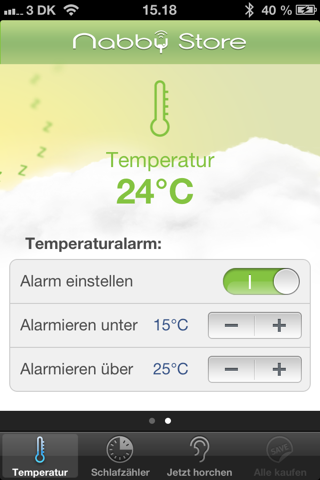 Nabby Baby Monitor screenshot 2