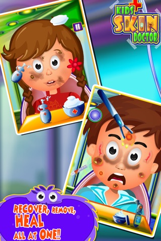 Kids Skin Doctor - Cure & Care Fun Games screenshot 3