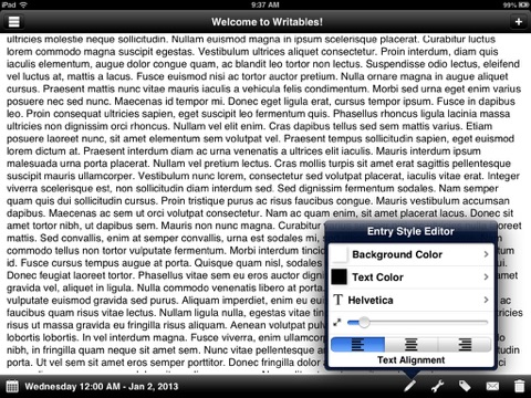 Writables screenshot 3