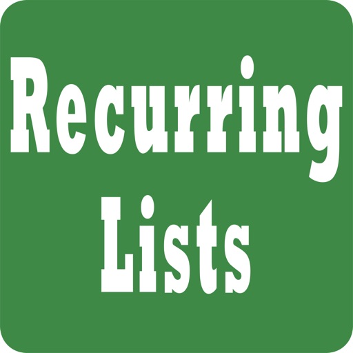 Recurring Lists